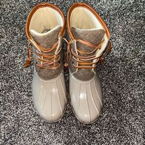 Ocean coast duck boots